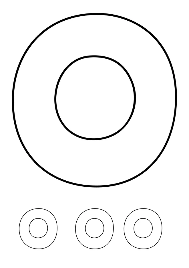 Alfabeto para colorir e imprimir para imprimir e colorir - imagem 16